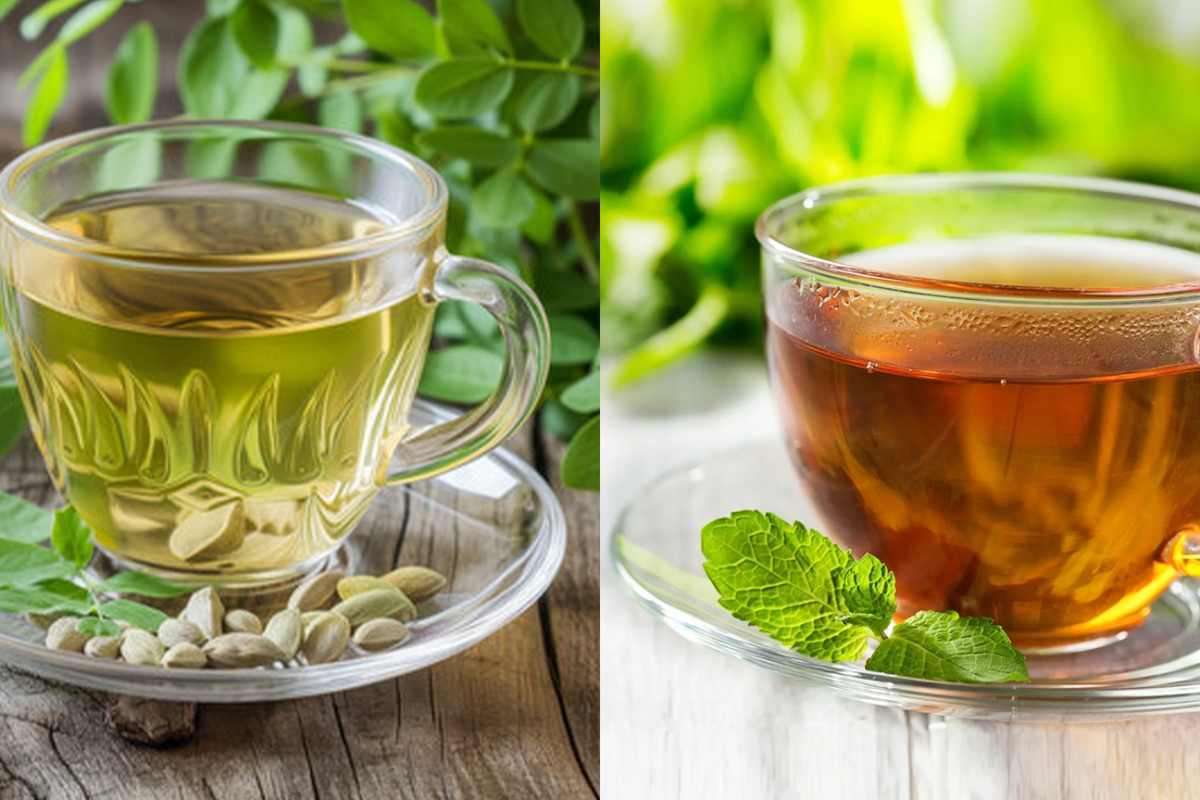 Moringa tea vs green tea