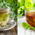 Moringa tea vs green tea