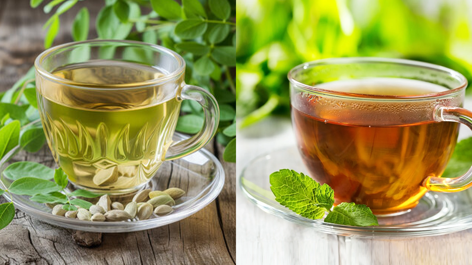 Moringa tea vs green tea
