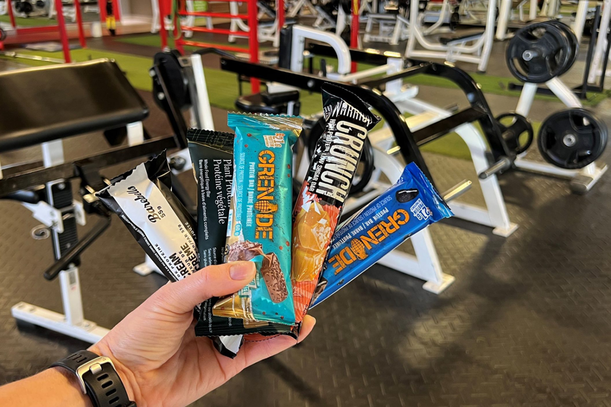 Protein bars for muscle gain