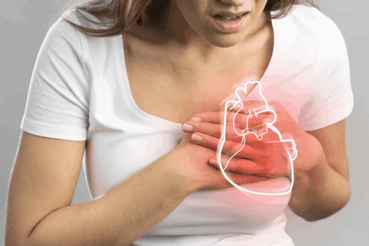 Silent heart attack signs in women