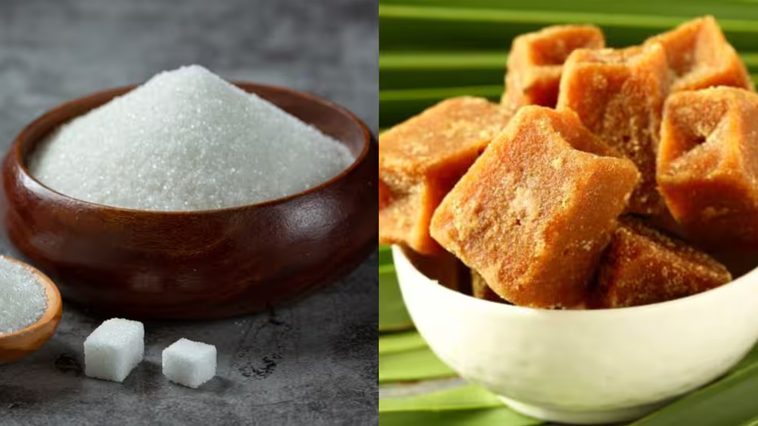 Sugar vs jaggery