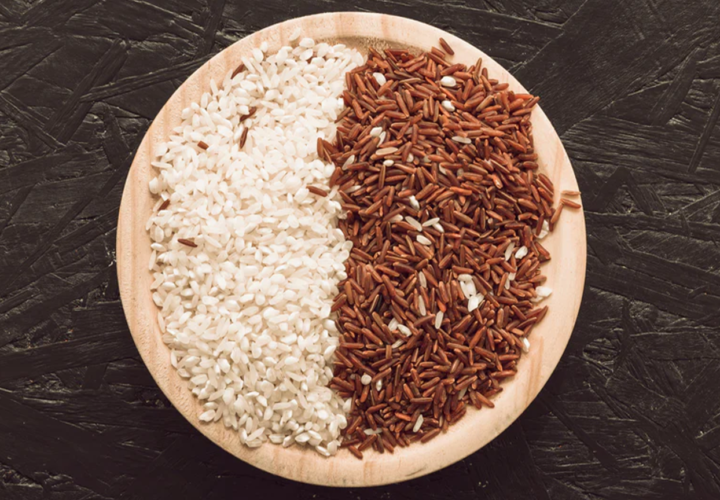 Red rice vs white rice
